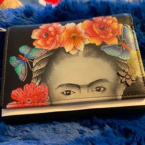 FRIDA - Anuschka Leather Trifold Organizer Wallet RFID